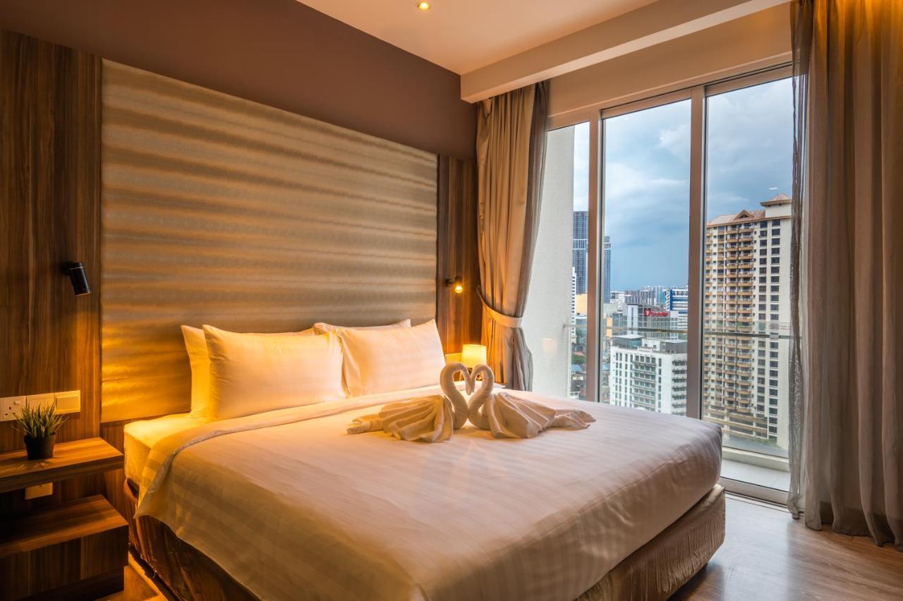 Appartement Greystone One Bukit Ceylon à Kuala Lumpur Extérieur photo