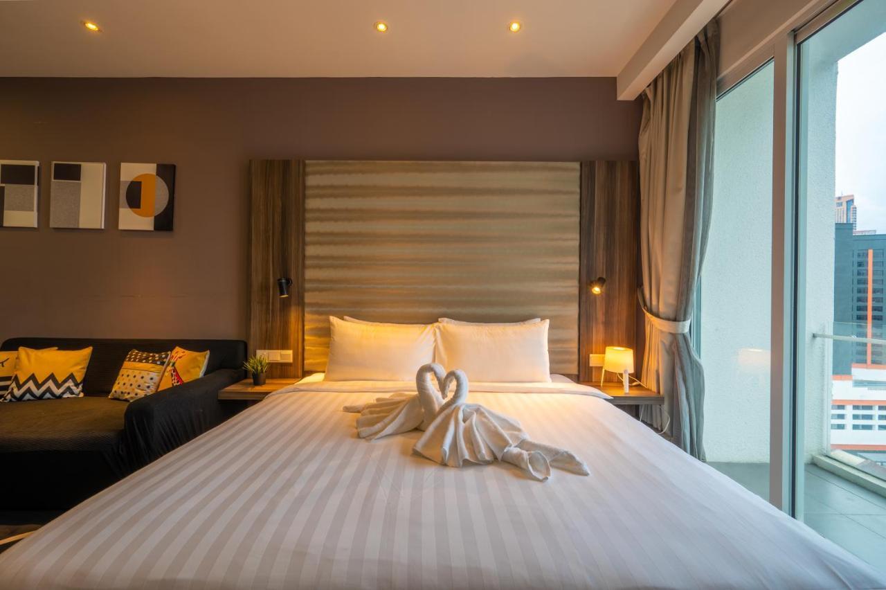 Appartement Greystone One Bukit Ceylon à Kuala Lumpur Extérieur photo