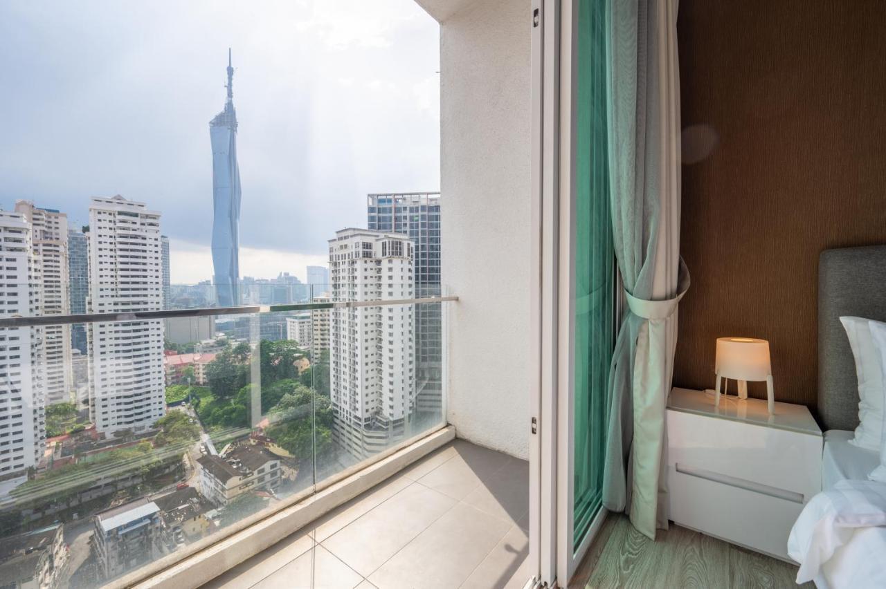 Appartement Greystone One Bukit Ceylon à Kuala Lumpur Extérieur photo
