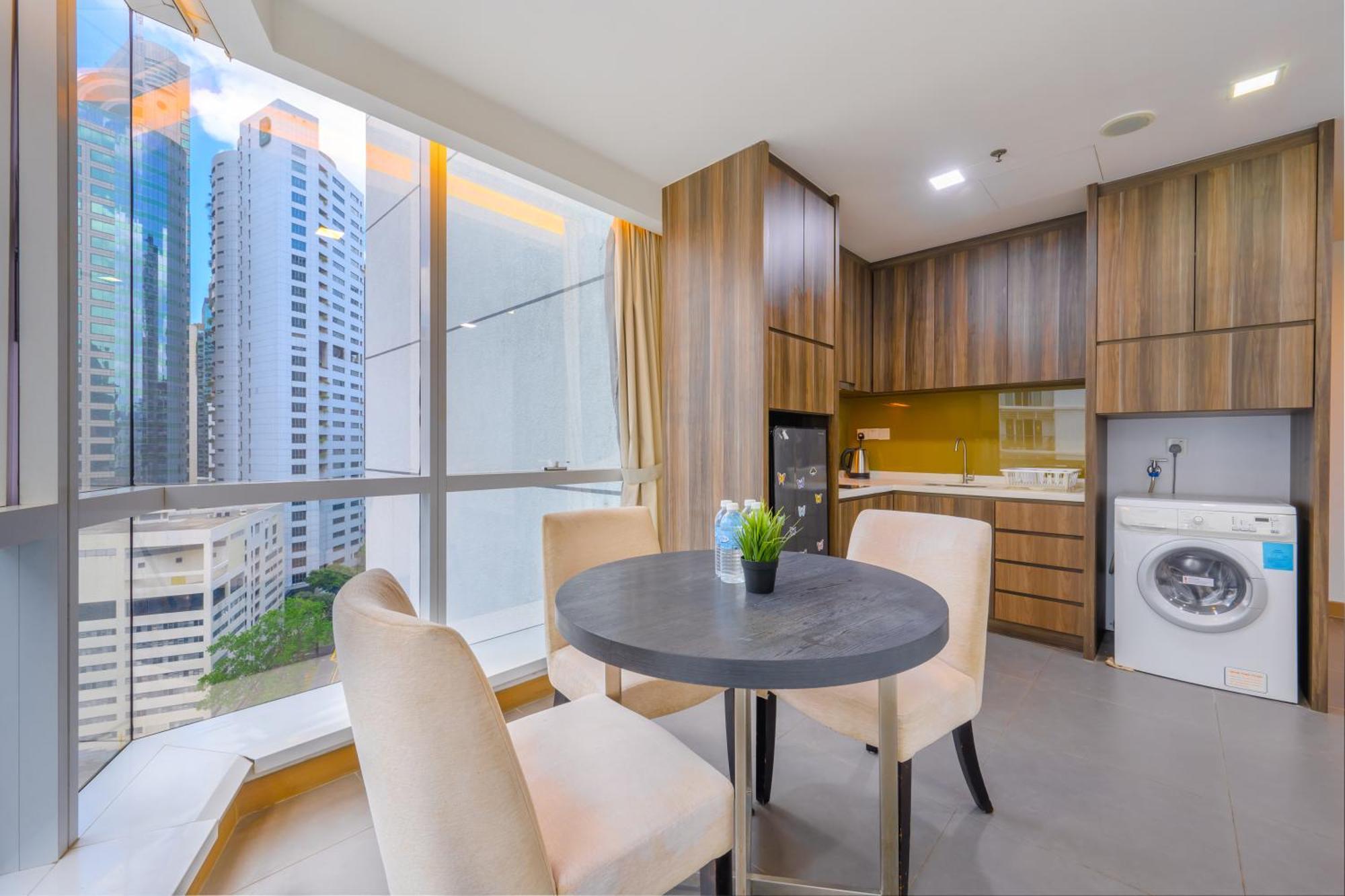 Appartement Greystone One Bukit Ceylon à Kuala Lumpur Extérieur photo
