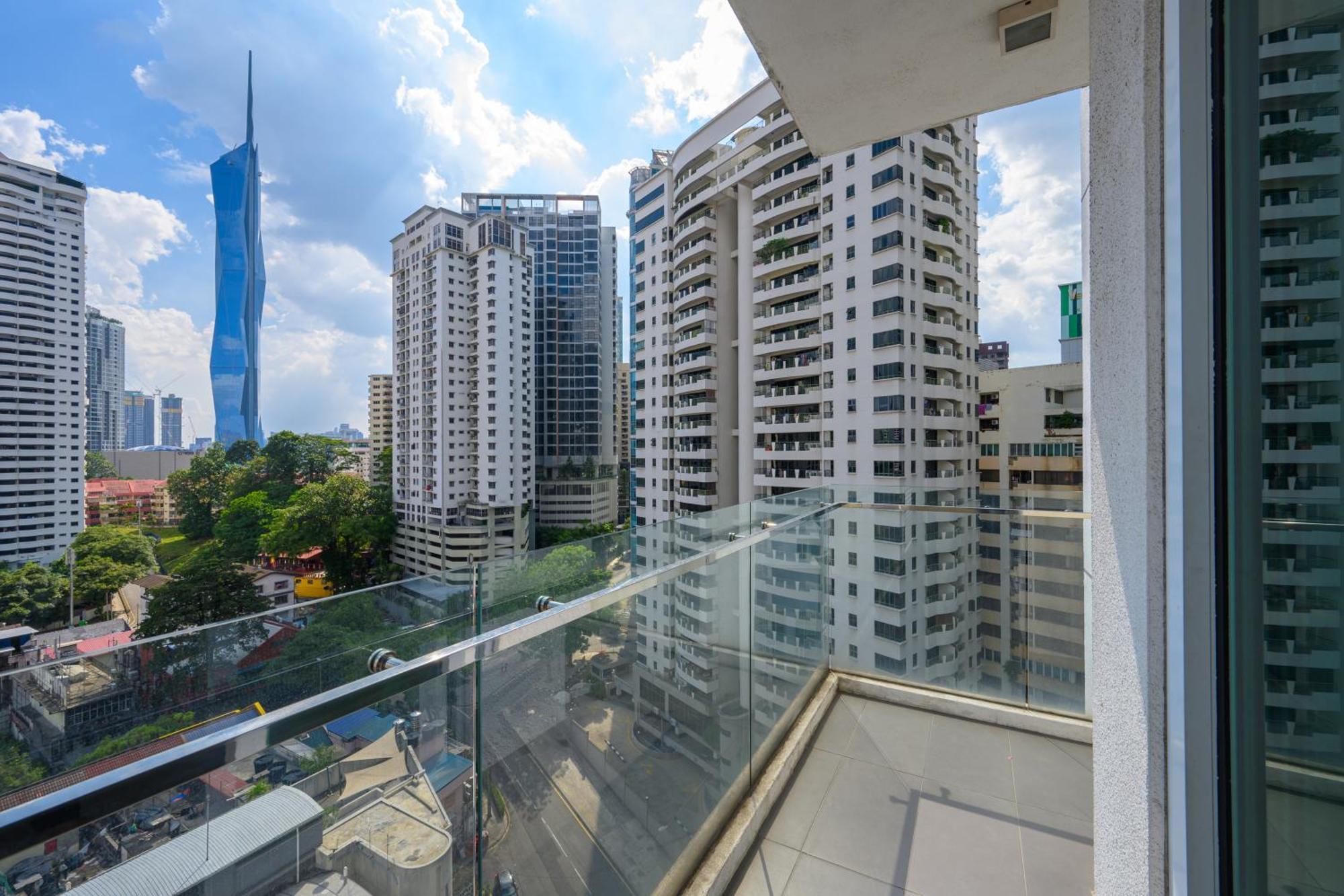 Appartement Greystone One Bukit Ceylon à Kuala Lumpur Extérieur photo