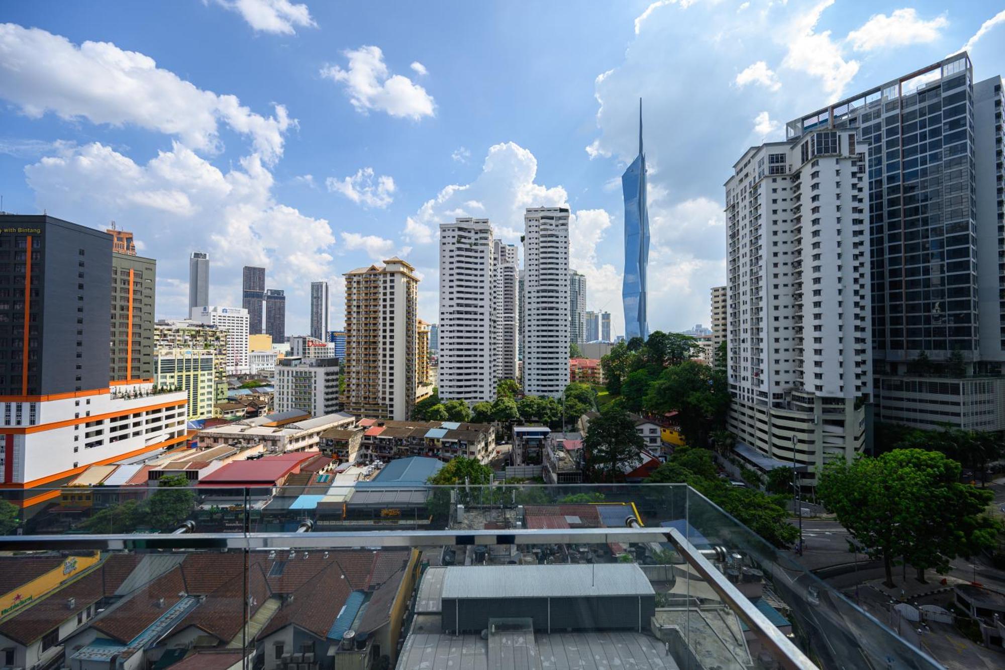 Appartement Greystone One Bukit Ceylon à Kuala Lumpur Extérieur photo